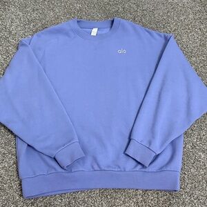 Alo Alcolade Sweatshirt - Lilac Blue